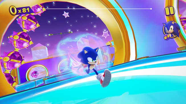 Stillbild från Sonic Dream Team från SEGA HARDlight.