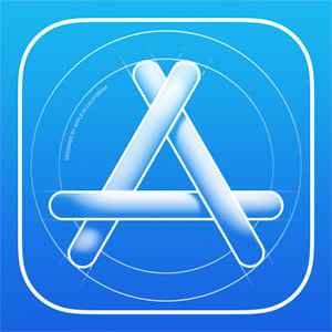Het logo van de Apple Developer-app.