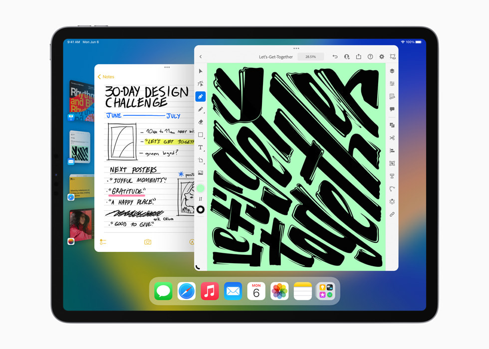 iPadOS 16 accroît encore la polyvalence de l'iPad - Apple (FR)